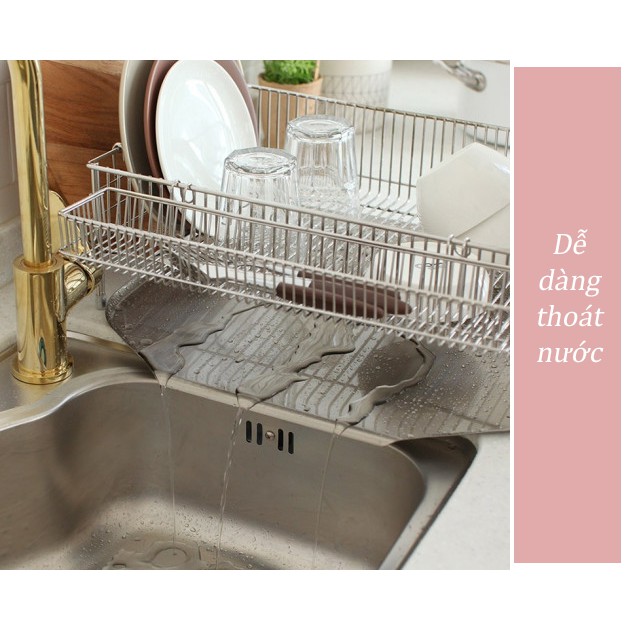 Kệ Chén Bát Diana 2 Tầng DaiJin Cao Cấp