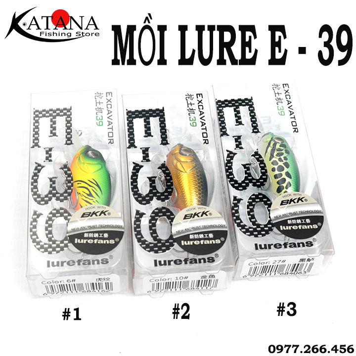 [HCM]MỒI CÂU LUREFANS E39