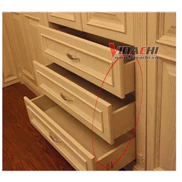Ray trượt bi 3 tầng inox (Ray trượt ngăn kéo)