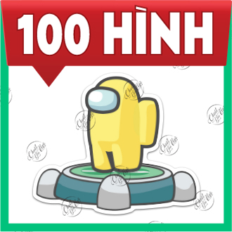 Combo 10/50/100 among US Wolves Space Wolf waterproof plastic sticker decal decor laptop phone helmet