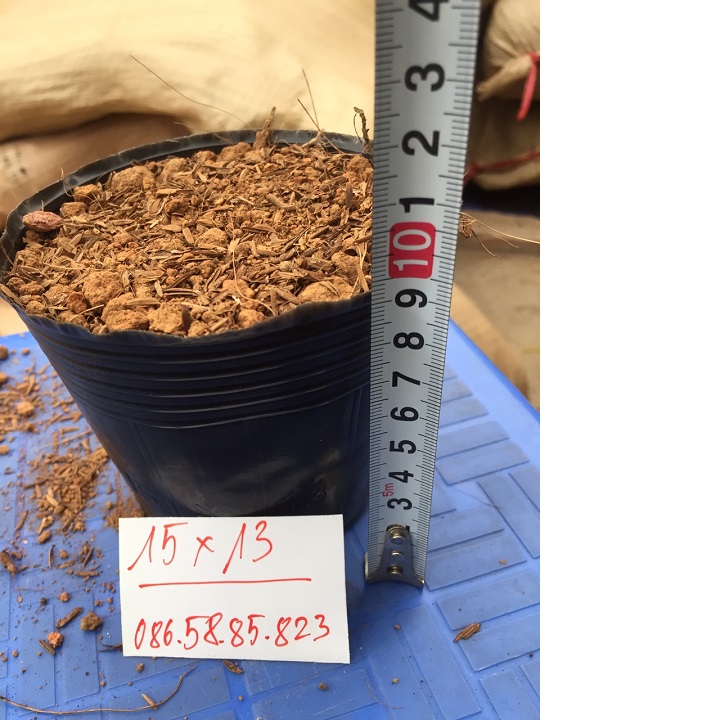 Set    5kg Bịch bầu ươm cây cỡ 15x13( #phanbon, #caycanh, #vattu)
