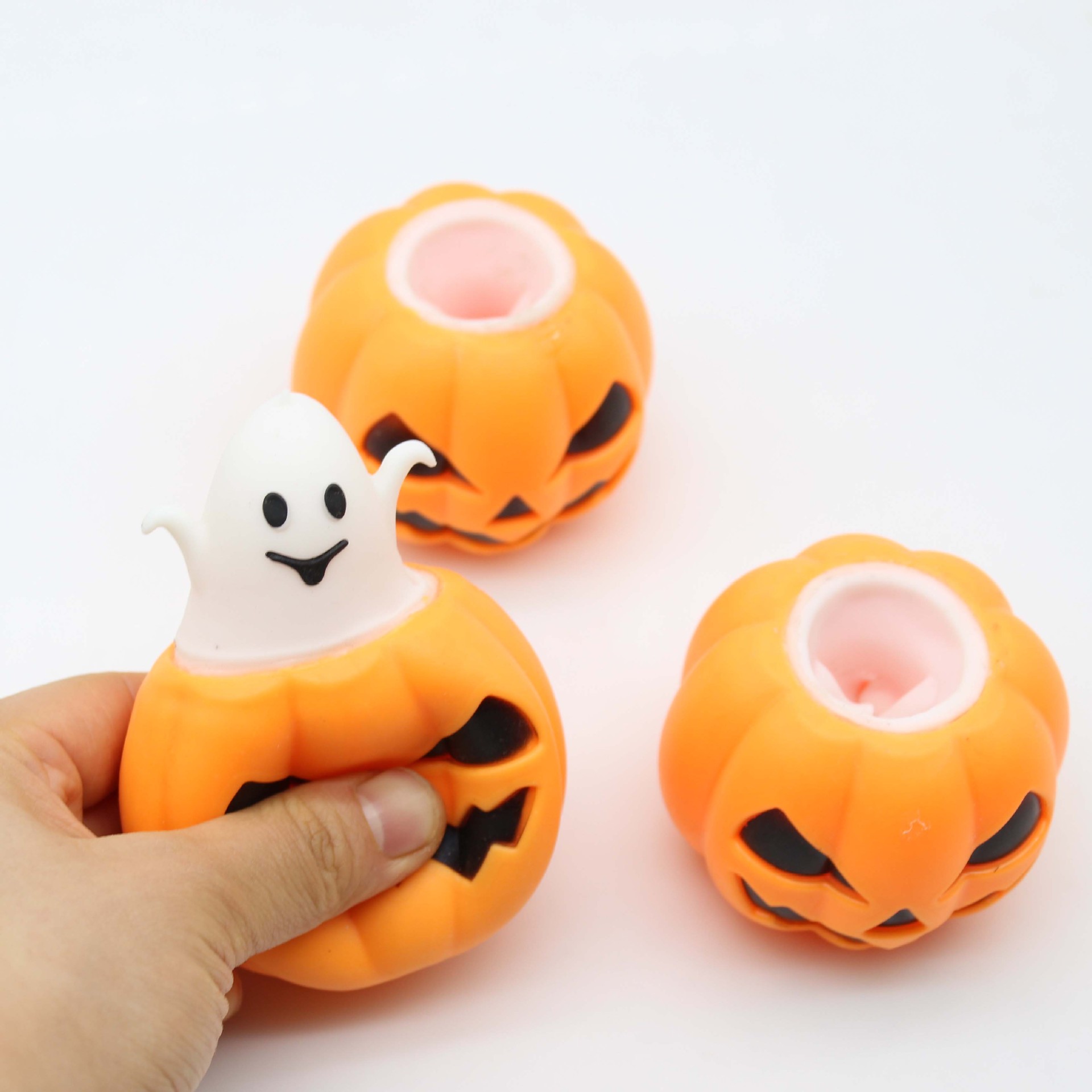 Squishy Quả bí ngô bóp Halloween | Dơi ma quái