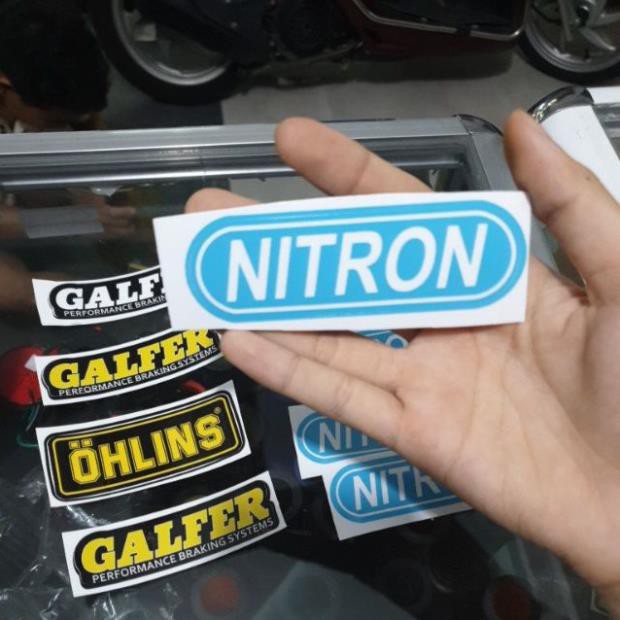 [HCM]Combo 3 tem Nitron Và 1 tem Ohlins cam kết hàng đúng mô tả chất lượng đảm bảo xin vui lòng inbox shop để được tư vấn thêm