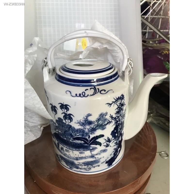 ấm trà Bộ trà๑◕  Bình trà sứ 15L
