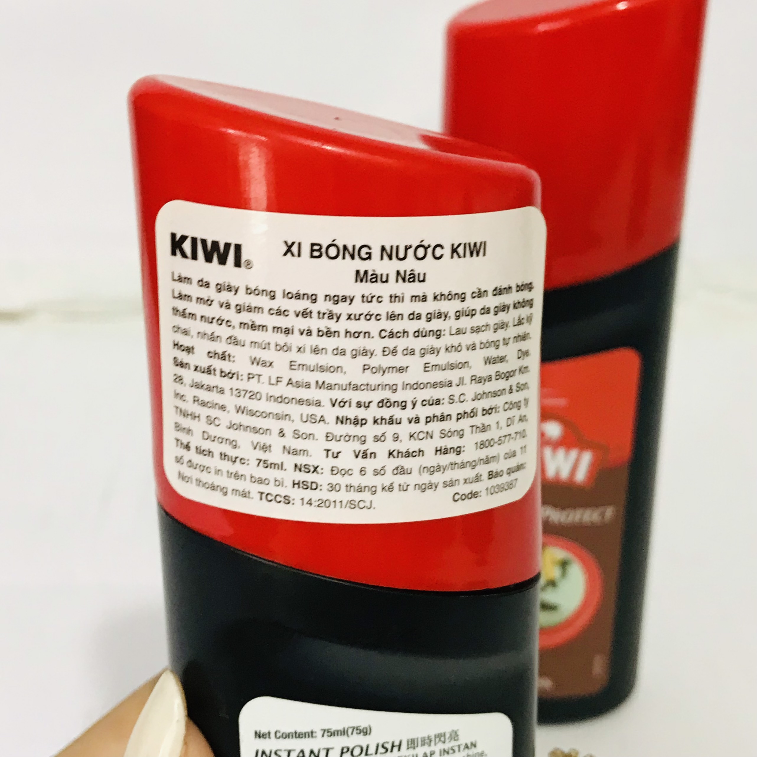 Xi nước đánh giầy KIWI  75ml