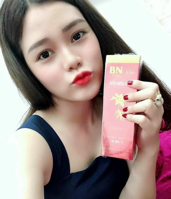[HCM]Sữa rửa mặt hồng sâm cao cấp BN WHITE