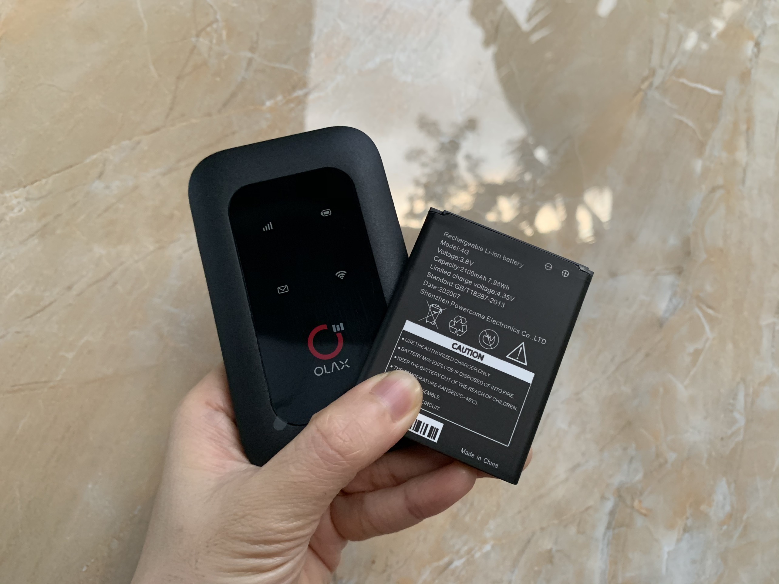 [HCM]Bộ Phát Wifi 4G ZTE OLAX MF980U tốc độ 150Mbps
