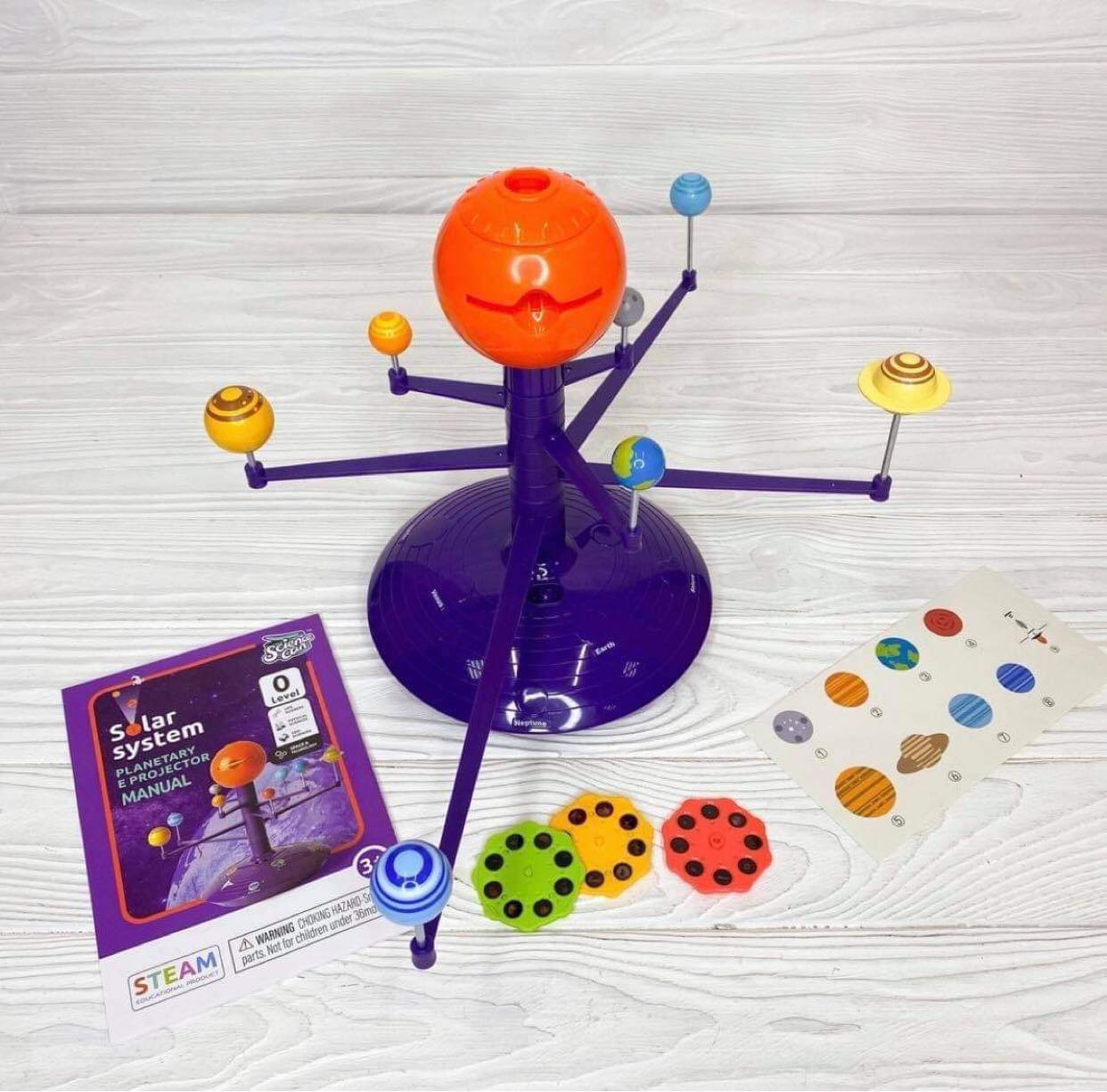 MÔ HÌNH SOLAR SYSTEM - BẢN CHIẾU BÓNG