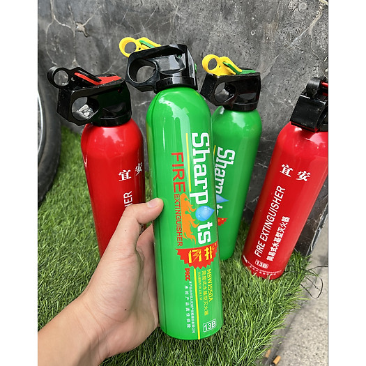 Bình cứu hỏa mini cho xe ô tô 500ml tiện dụng