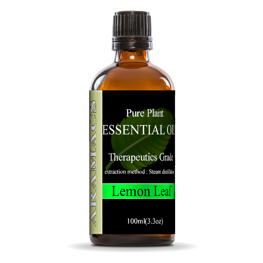 Essential oil lemon leaf has antiseptic, the conversation, anti-inflammatory effect, anti-bacterial infection, balancing sense