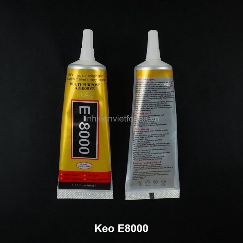 Keo E8000 (tuýp 50ml). Hàng loại 1