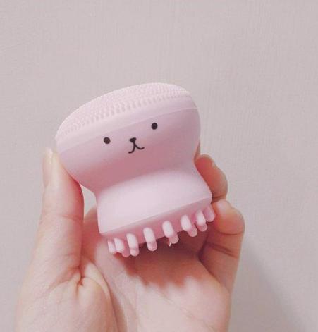 [HCM]Cọ Rửa Mặt Hình Bạch Tuột