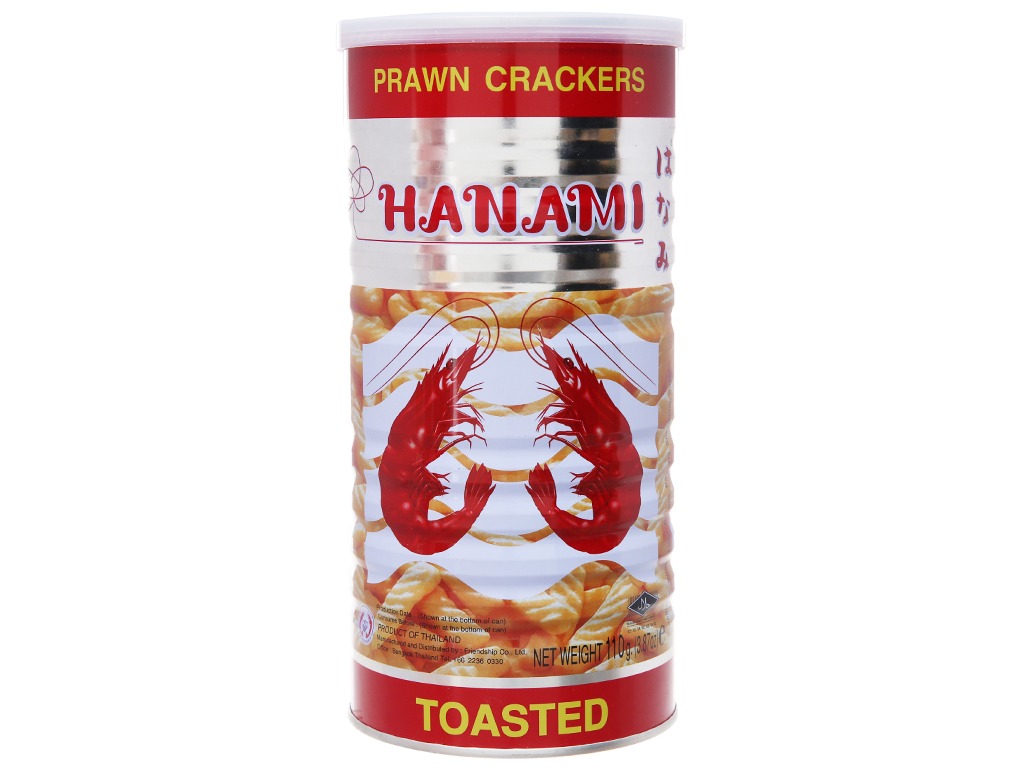 Snack Tôm Hanami Thái Lan Hanami Crackers