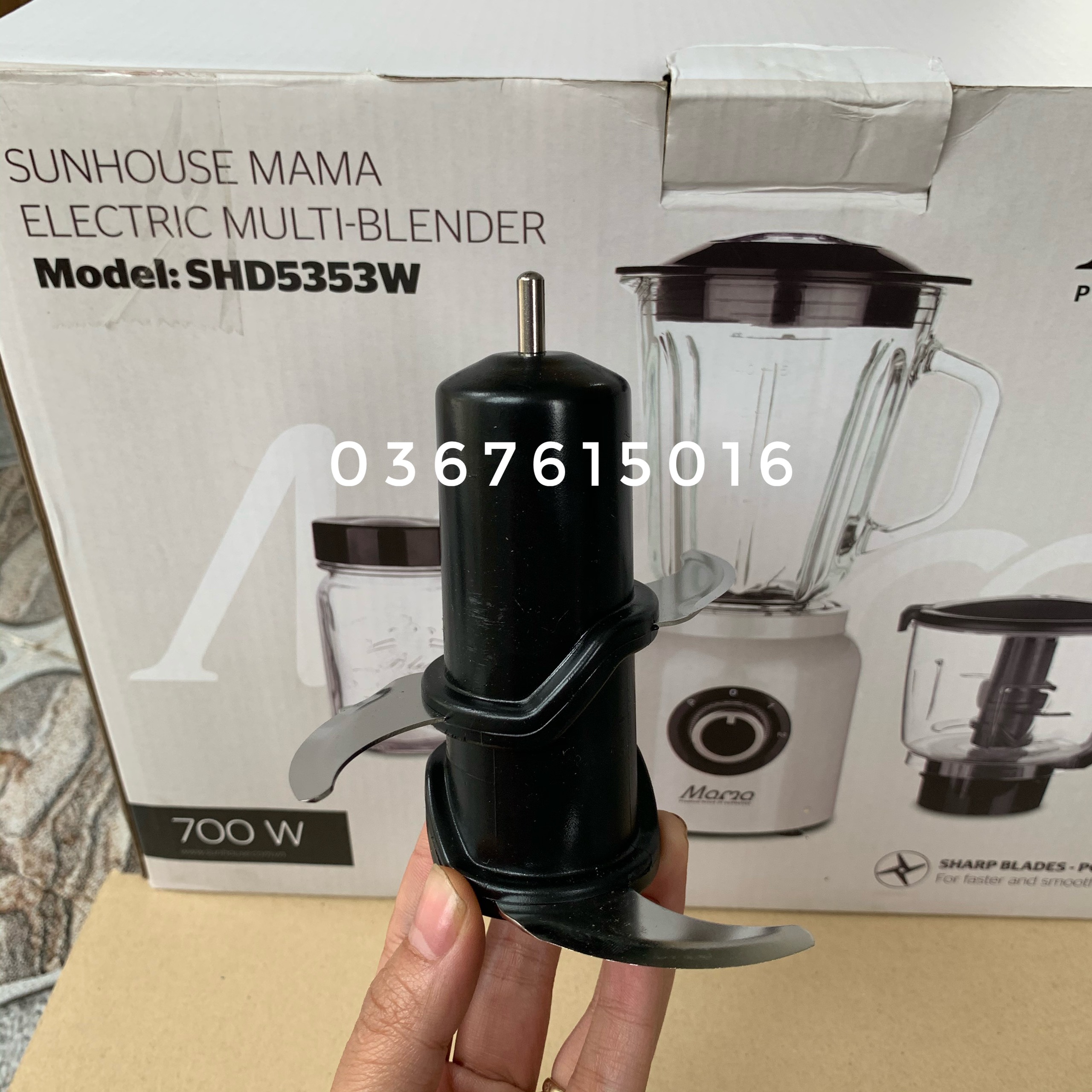 Lưỡi dao xay thịt sunhouse SHD 5353