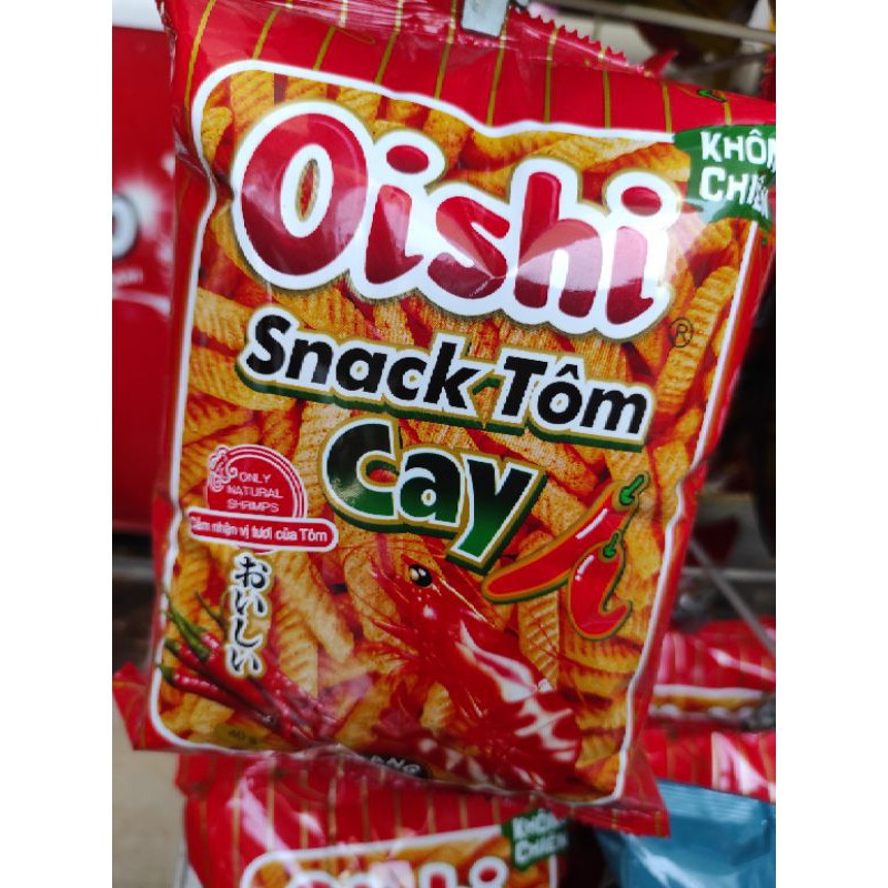 Bim Bim Tôm Vị Cay Oishi 45g