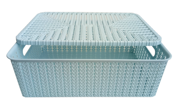 High-Quality Pinky m Storage Box (Pink/Blue)