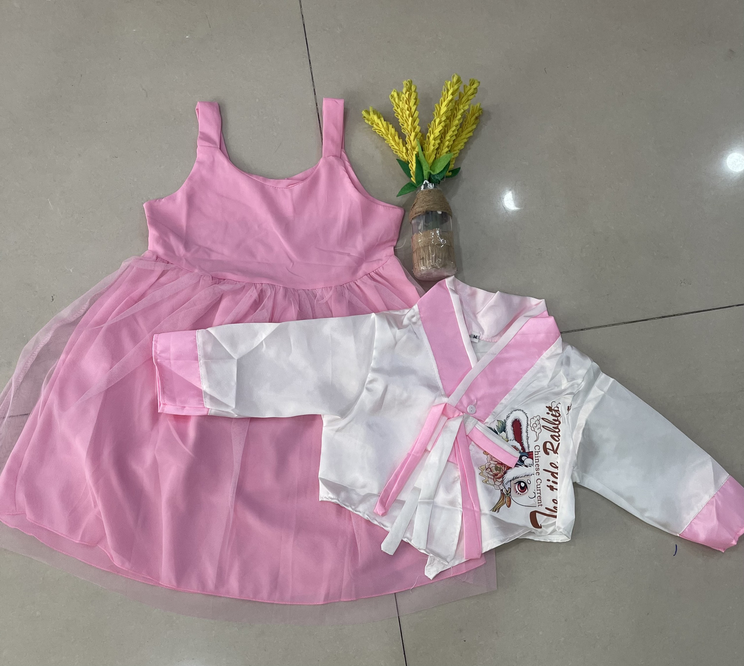 [8-22kg]  Trang phục Hàn Quốc  dành cho bé gái  (TT147)
