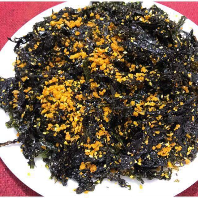 Hũ 70gram Rong Biển Cháy Tỏi