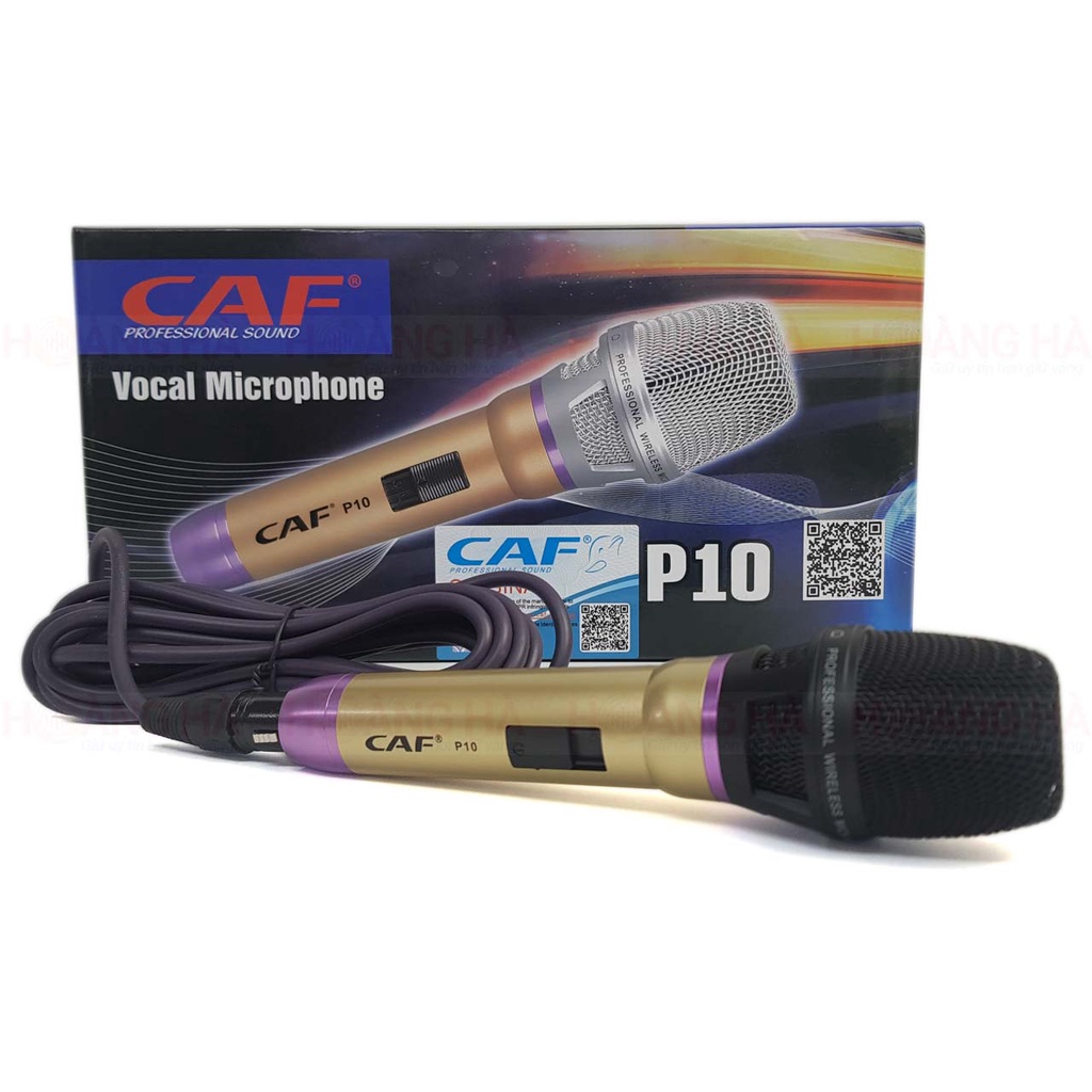 Micro có dây loại xin CAF P10, dây dài 5m