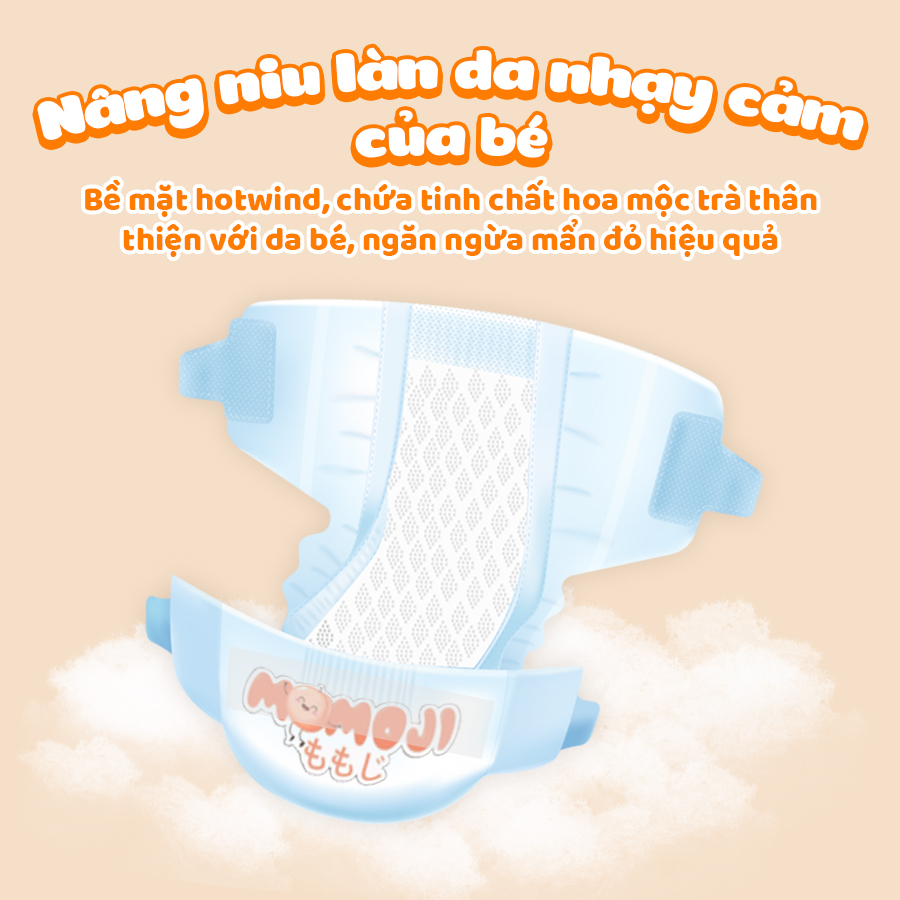 Tã Bỉm Dán  Momoji Siêu thấm hút S60