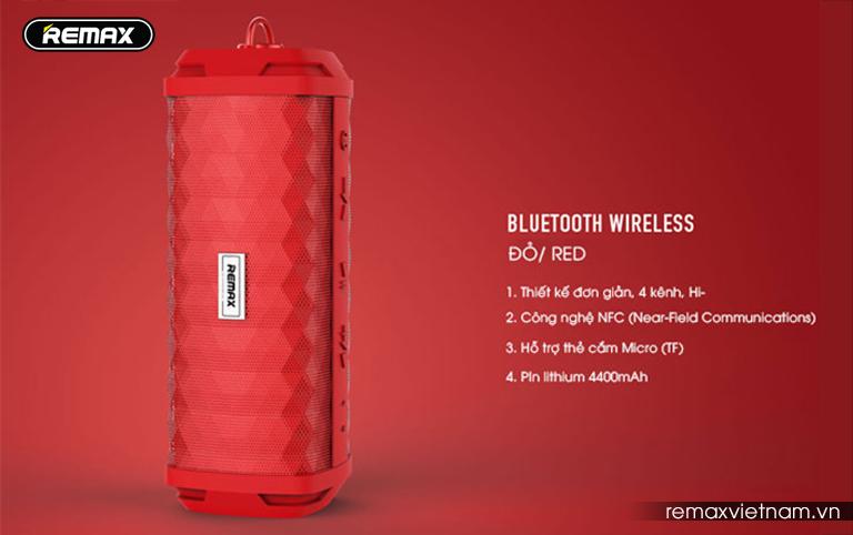 Loa Bluetooth xách tay chống nước Remax RB-M12