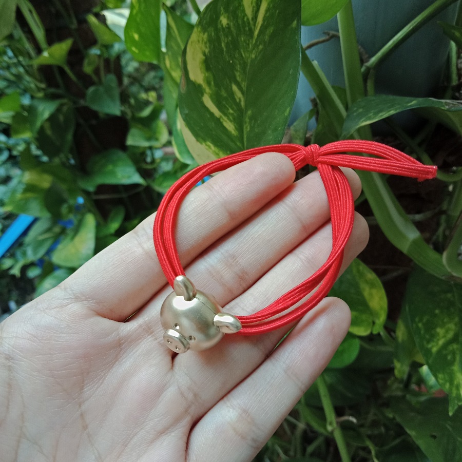 [HCM]Cột Tóc Cho Bé Hình Heo Dễ Thương