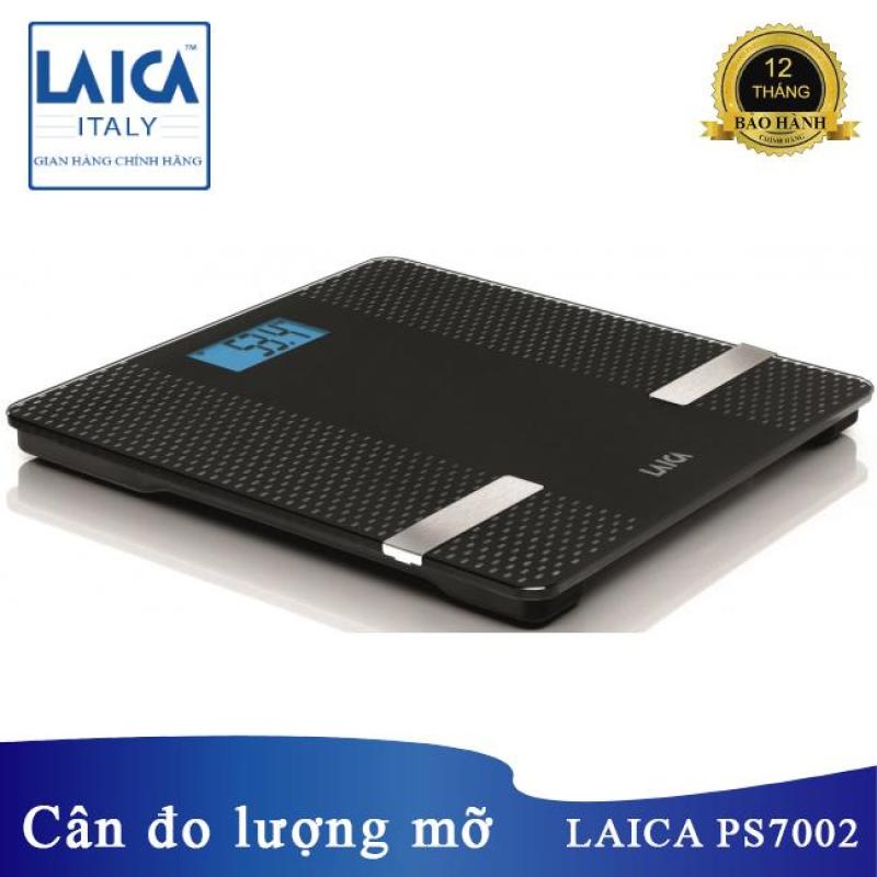 Cân sức khỏe phân tích lượng mỡ nước cơ thể qua BMI Bluetooth Laica PS7002 - kết nối với điện thoại cao cấp