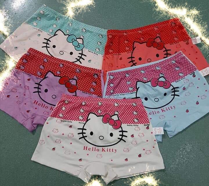 [HCM]Combo 5 quần lót bé gái size 4 từ 17-19kg