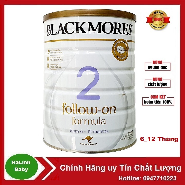 Sữa bột Blackmores Toddler Số 1 2 3  Úc 900g (Date 2026)