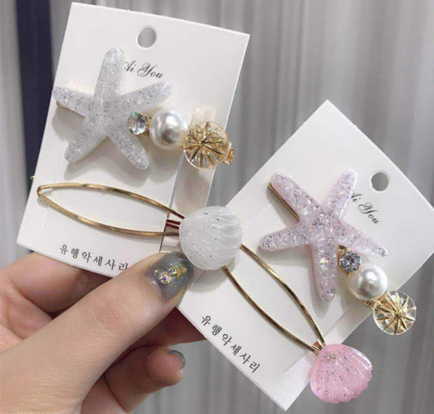 kẹp tóc sao biển