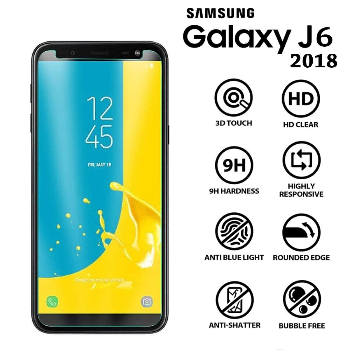 Kính cường lực Samsung J6 2018 (Trong Suốt)