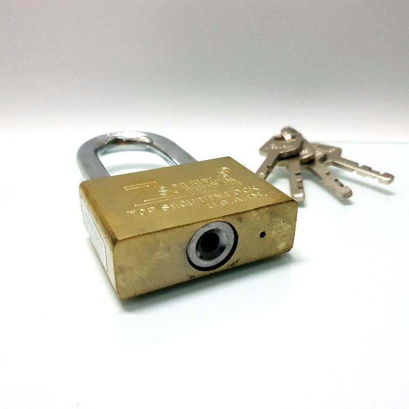 Ổ Khóa treo chìa Zsolex 60mm móc dài