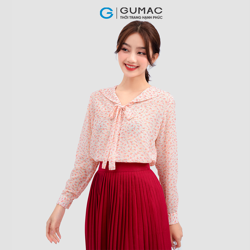 Áo kiểu bâu thủy thủ thời trang GUMAC LA1104