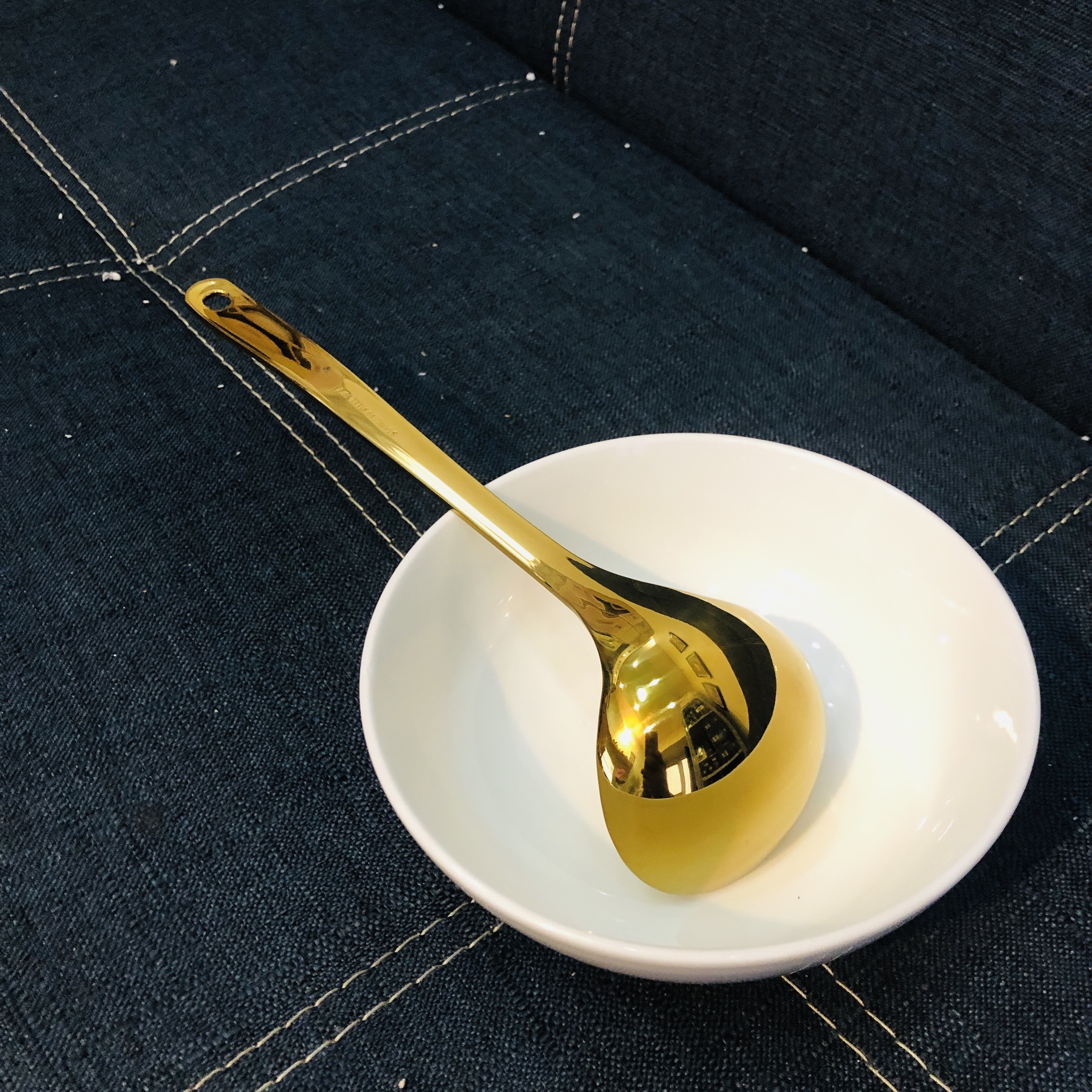 Vá canh inox 304 vàng size lớn