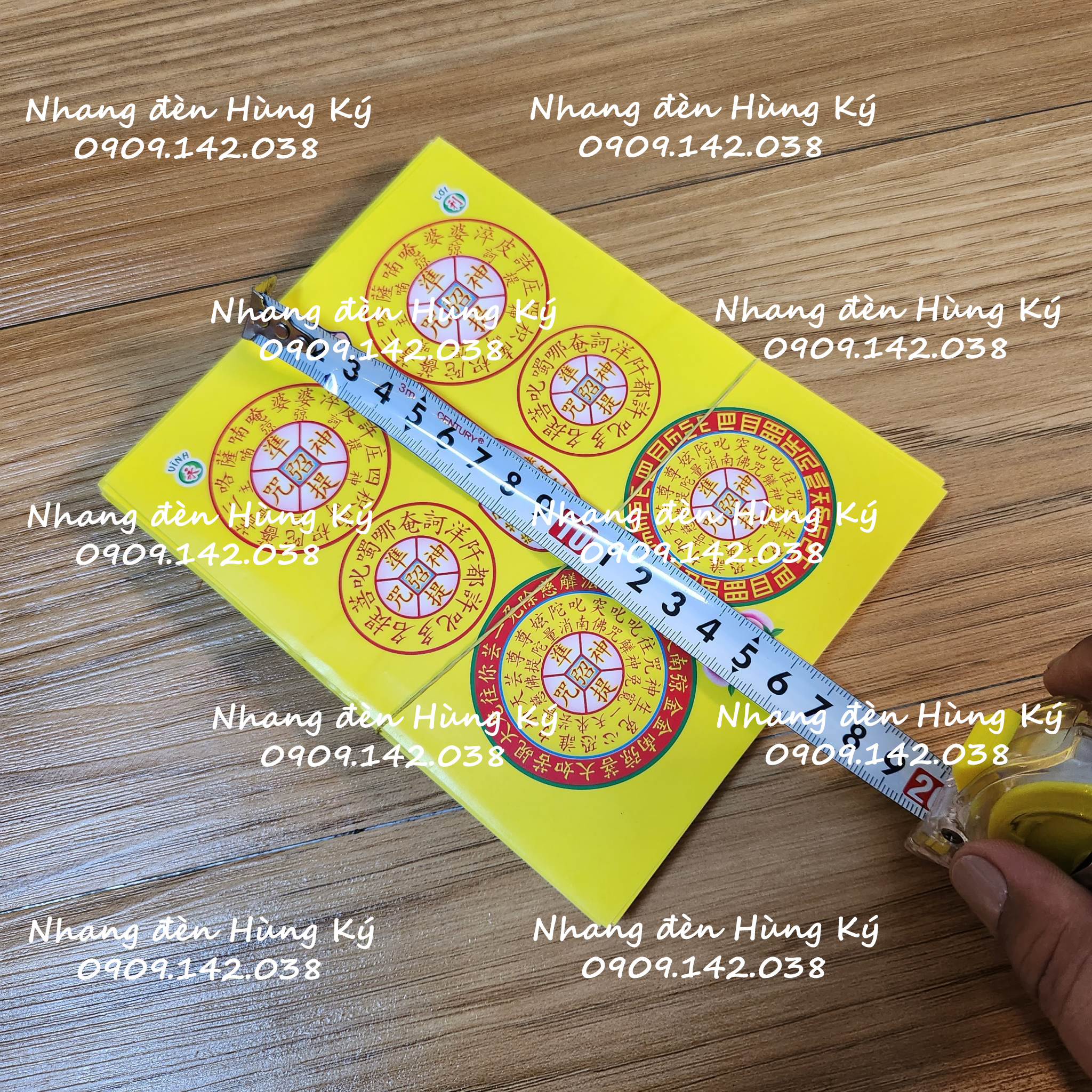 Giấy cúng vãng sanh tàu màu (nhãn sanh tàu màu)