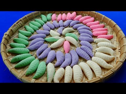 Bánh Đuông Dừa Thơm Ngon Đa Dạng Màu Sắc Hấp Dẫn