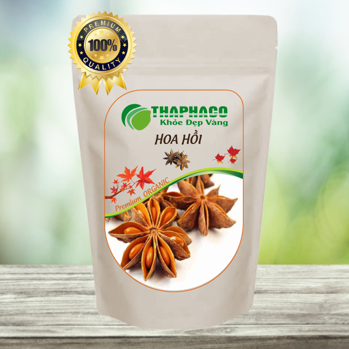 [Túi Lớn 1kg] Hoa Hồi (dried anise) Sấy Khô Nguyên Chất - Hàng Công Ty Chất Lượng Cao