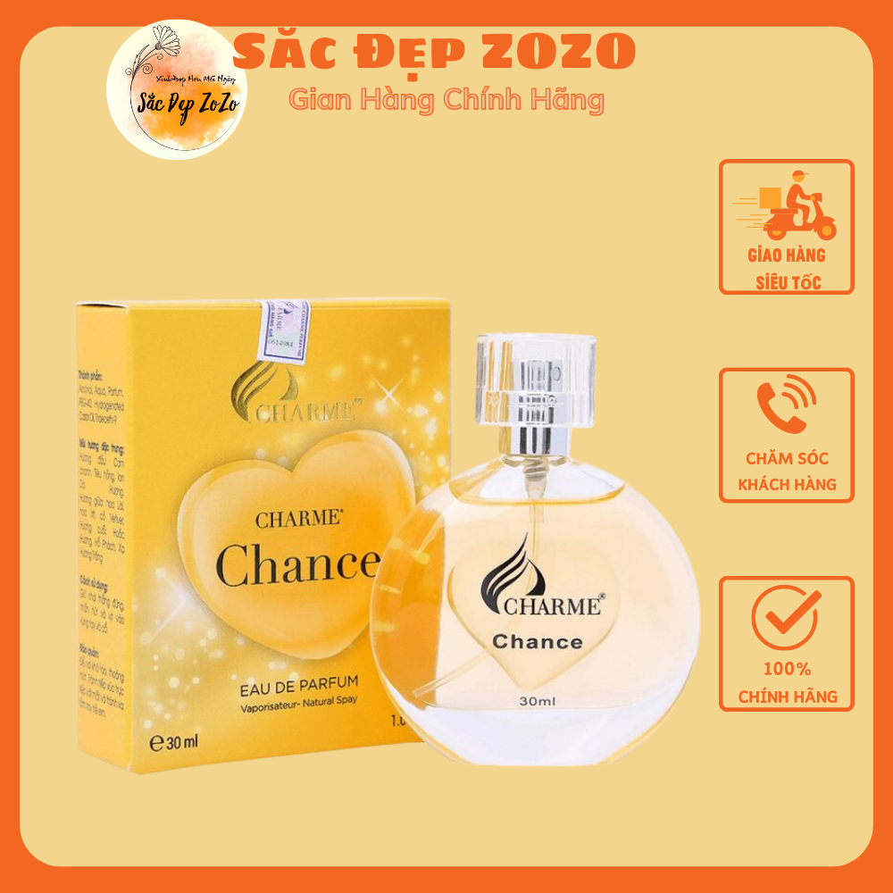 Nước hoa nữ tính chance 30ml
