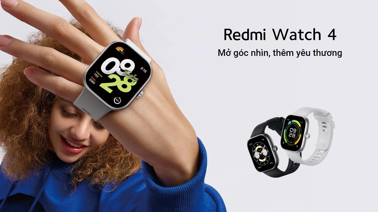 Đồng Hồ Thông Minh Xiaomi Redmi Watch 4 (Bản Quốc Tế – Chính Hãng FPT)
