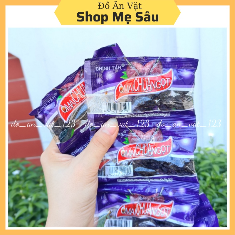 Ô mai táo tím chua ngọt (10 gói)