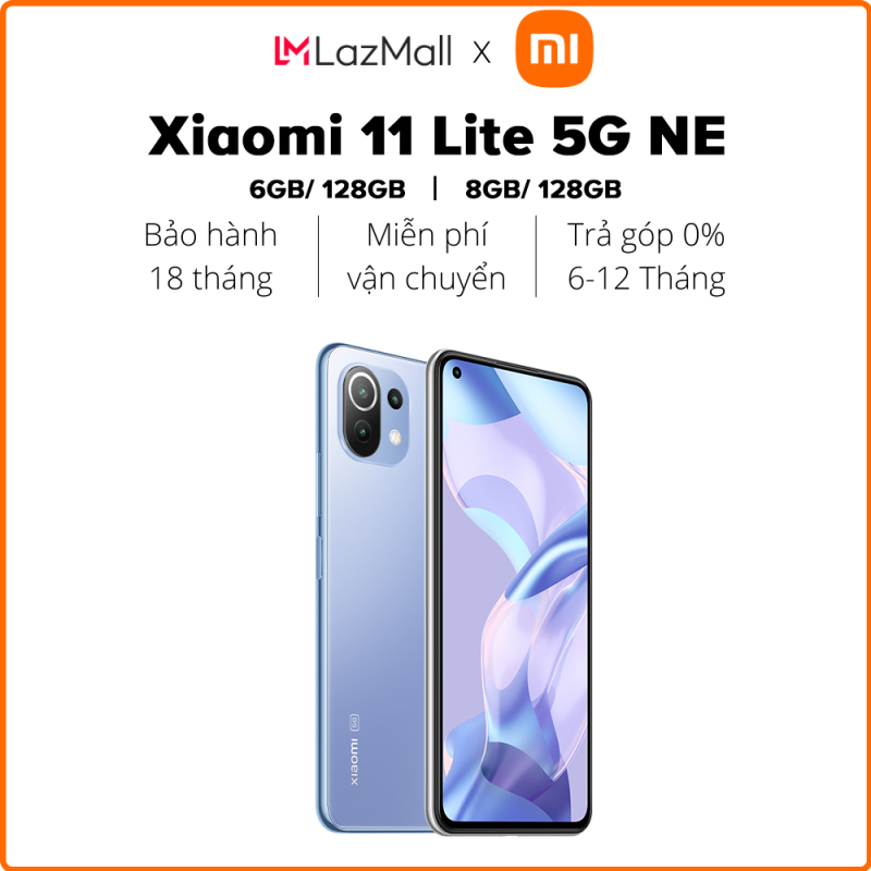 Ưu đãi mở bán | Điện thoại Xiaomi  11 Lite 5G NE | Hàng Chính Hãng | Bảo hành 18 tháng