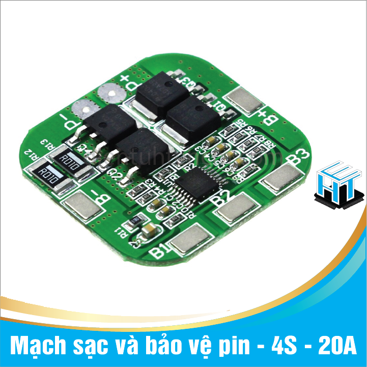 Mạch sạc và bảo vệ pin - 4S - 20A