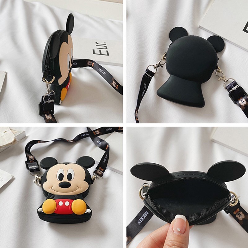 Túi đeo chéo silicon siêu cute cho bé