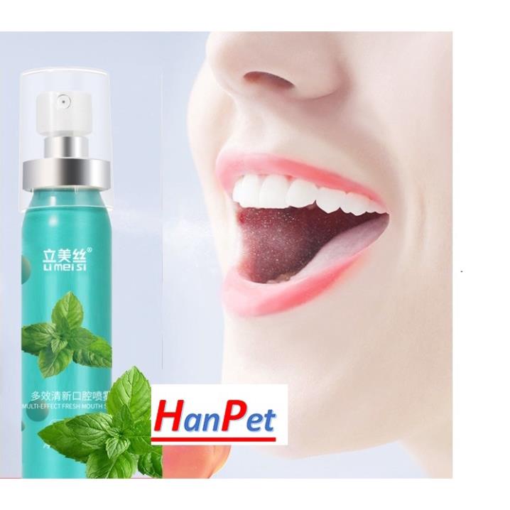 Xịt bạc hà 20ml- Xịt thơm miệng chó mèo