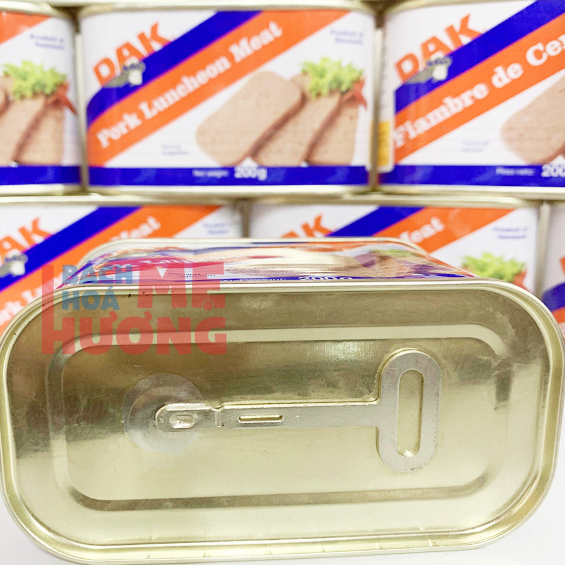 [CHÍNH HÃNG] Pate thịt heo Luncheon Meat 200g - DAK - Date 10/2024