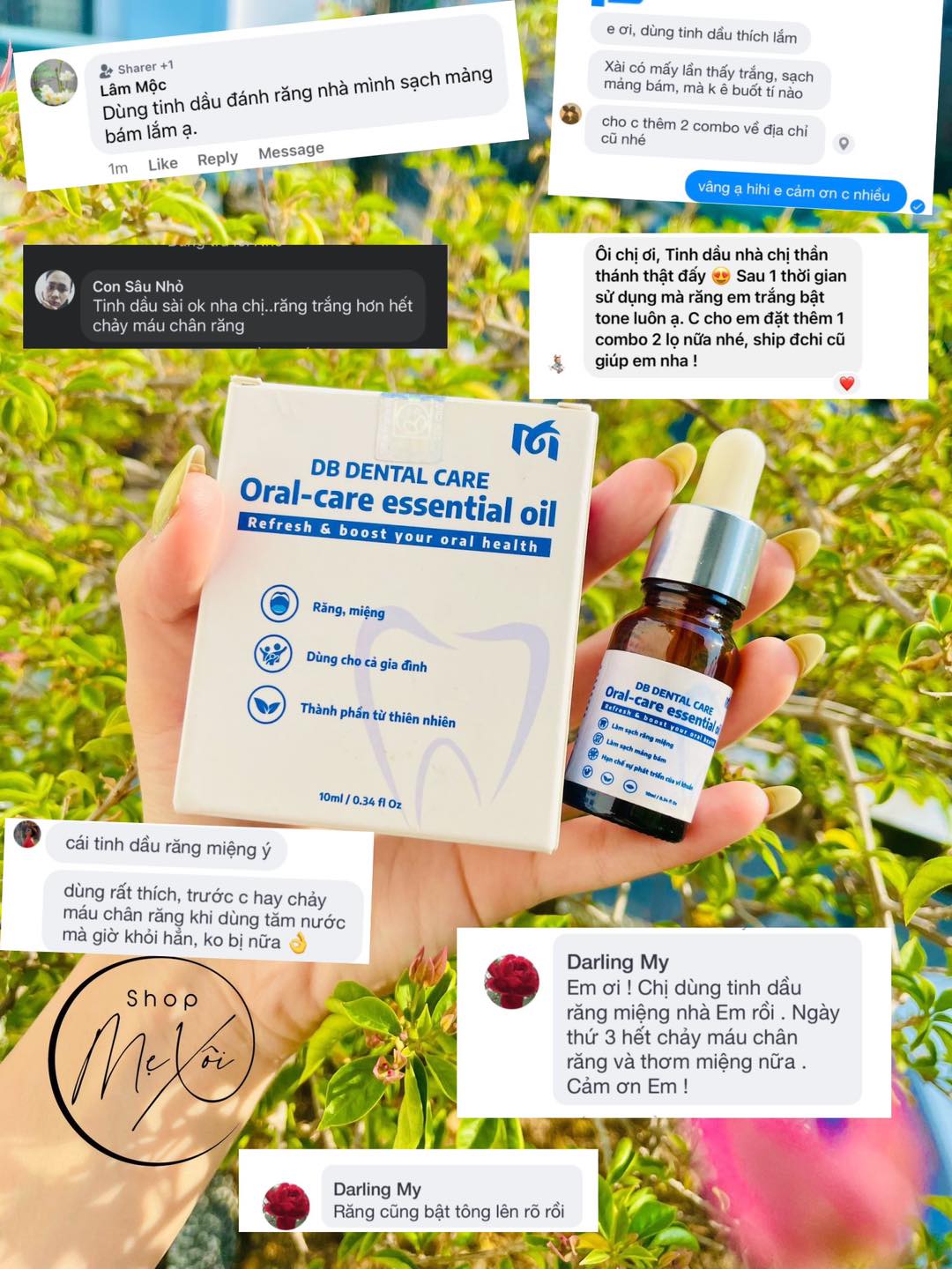 Tinh dầu răng miệng DB Dental Care 10ml [Chính Hãng]