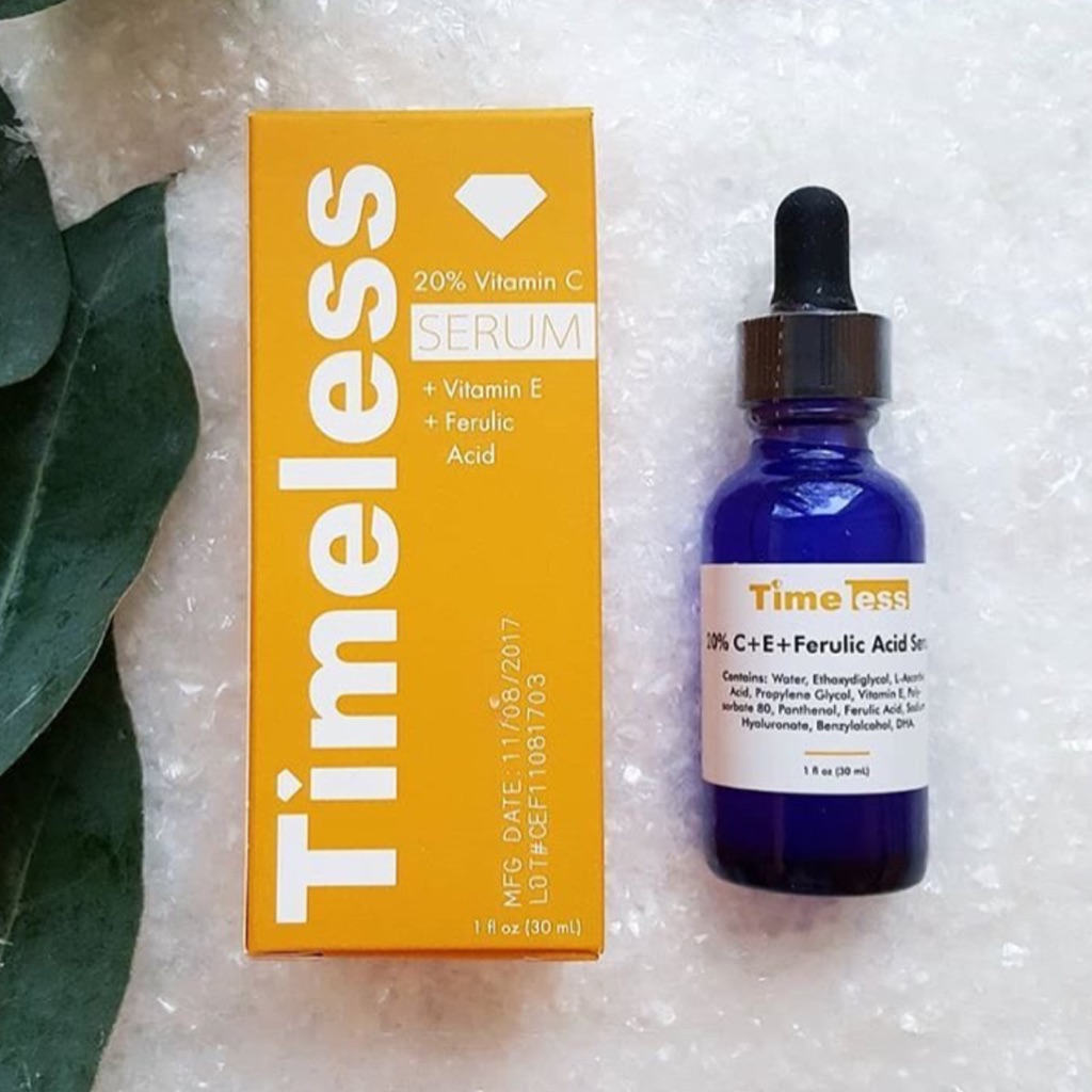 Serum Timeless 20% Vitamin C + E Ferulic Acid làm sáng da 30ml