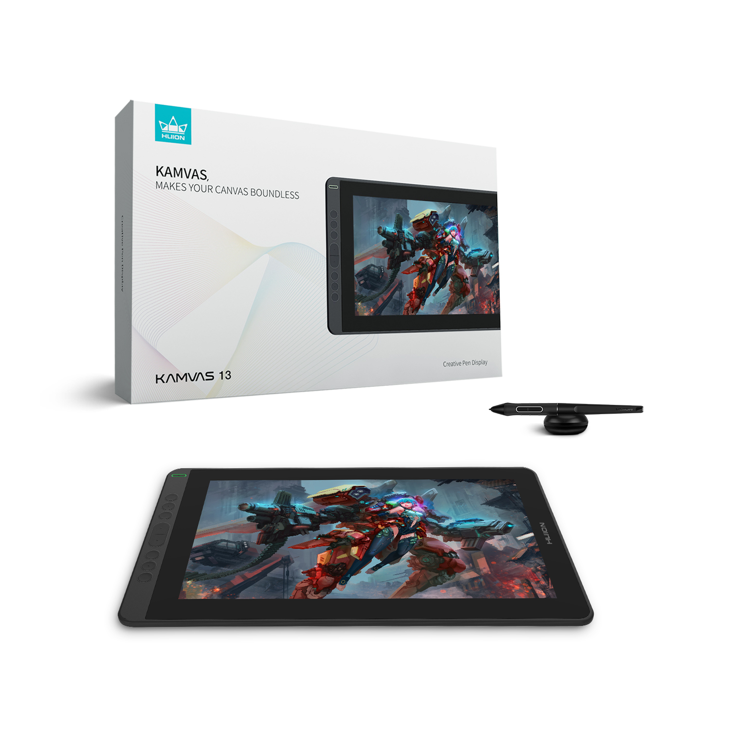 Bảng vẽ LCD Huion Kamvas 13 (2K)