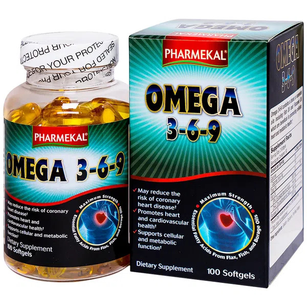 Viên uống Omega 3-6-9 (C/100v)