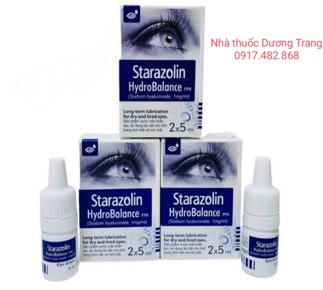 Dung dịch nhỏ mắt STARAZOLIN